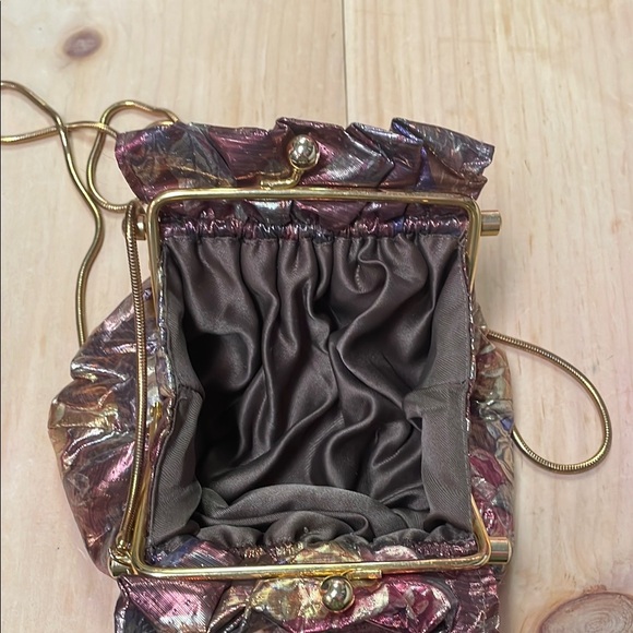 Floral Metallic Women's Bag - Picture 2 of 8